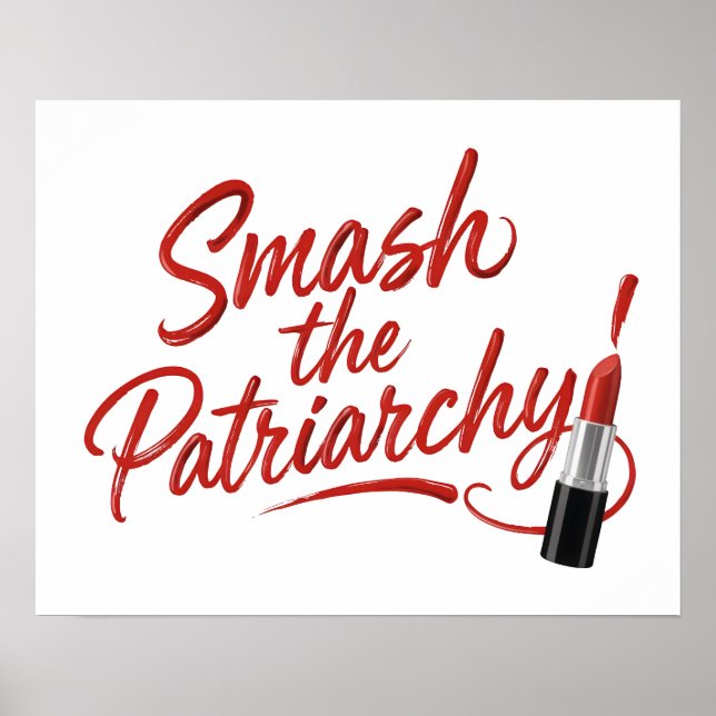 Krossa patriarkatet poster (Framsidan)