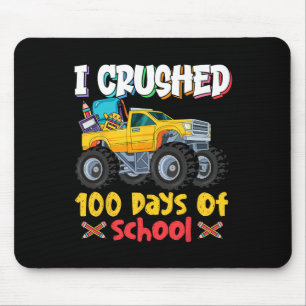 Krossad 100 dagars skola monstertruck musmatta