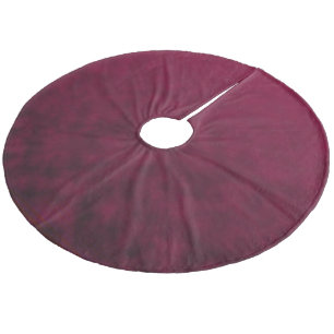 Krossad Blomma Julgransmatta Fleece