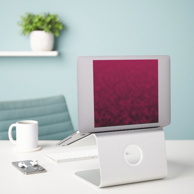 Krossad Blomma Klistermärken (Laptop På Skrivbordet)