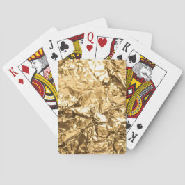 Krossade gyllene veck casinokort