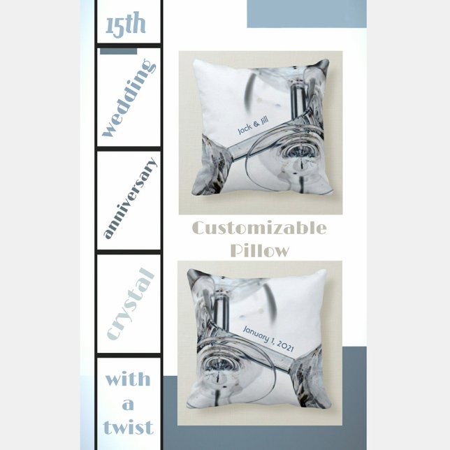 Krossade kristallvinglas kudde (Skapare uppladdad)