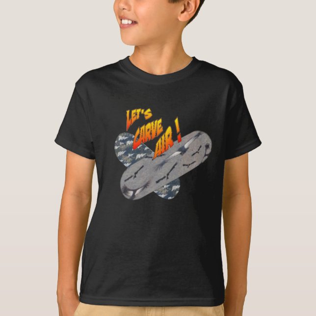 Krossade skateboardor Kids ComfortSoft T-shirt (Framsida)