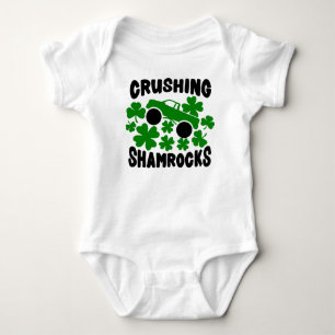 Krossande Shamrocks St. Patrick's Day MonsterTruck T Shirt