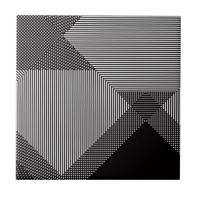 Krosschatch Op Art Kakelplatta (Framsidan)