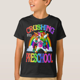 Krossning i Preschool Unicorn Back to school T Shirt
