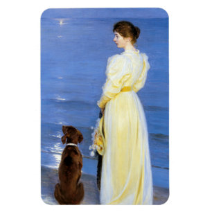 Kroyer - Artisternas fru och Hund av Shore Magnet