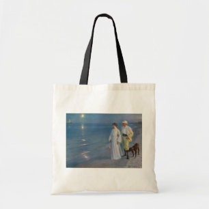 Kroyer - Konstnären och hans fru på Beach Tygkasse