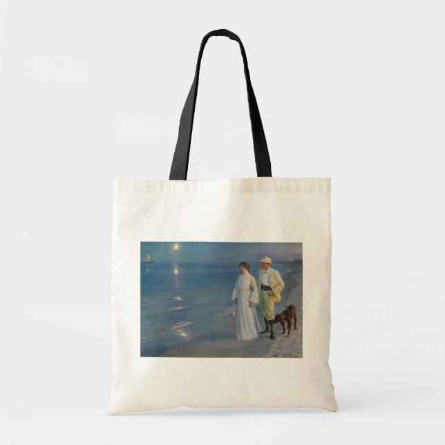 Kroyer - Konstnären och hans fru på Beach Tygkasse (Framsidan)