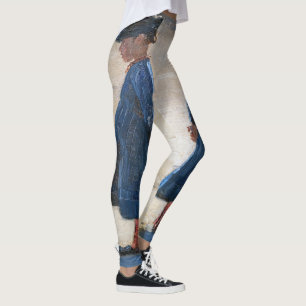 Kroyer - Little Girl står på Skagen Beach Leggings