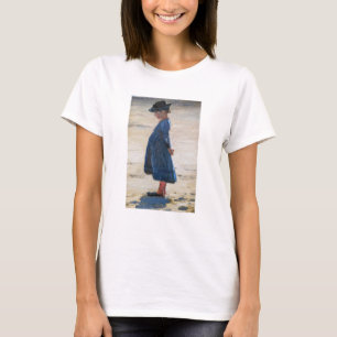 Kroyer - Little Girl står på Skagen Beach T Shirt