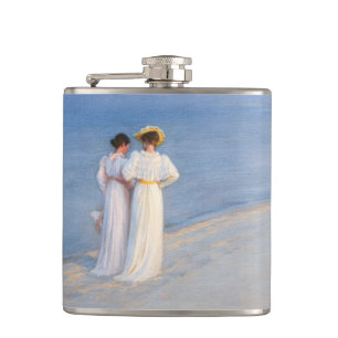 Kroyer - Sommar Evening på Skagen Beach Fickplunta