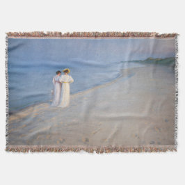 Kroyer - Sommar Evening på Skagen Beach Filt