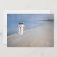 Kroyer - Sommar Evening på Skagen Beach
