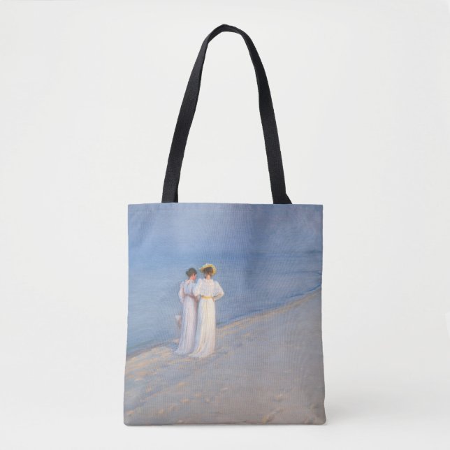 Kroyer - Sommar Evening på Skagen Beach Tygkasse (Framsida)