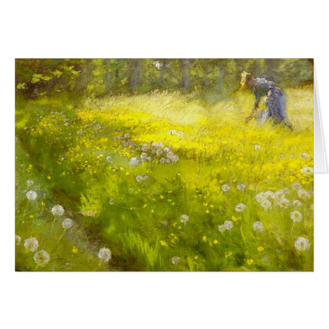 Krøyers Garden at Skagen Hälsningskort (Framsidan Horizontal)