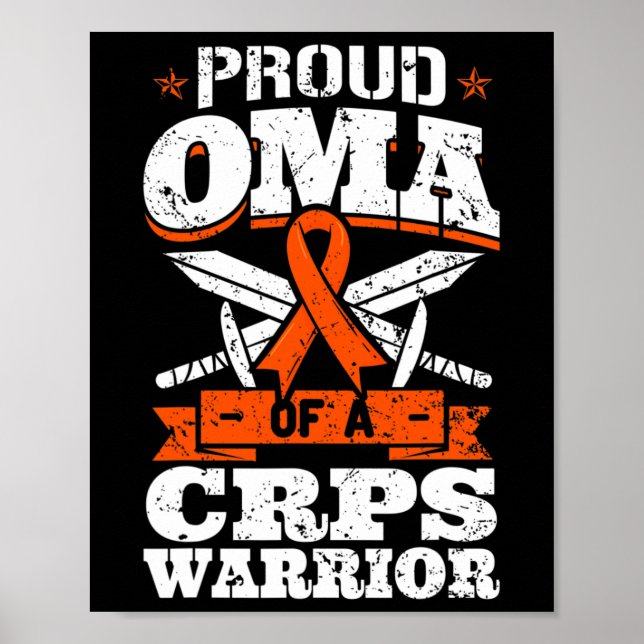 KRPS-medvetenhet RSD Oma Apparel Poster (Framsidan)