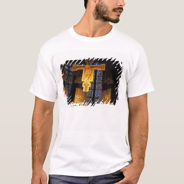 Krucifix ovanför högaltaret i Santa T-shirt (Framsida)