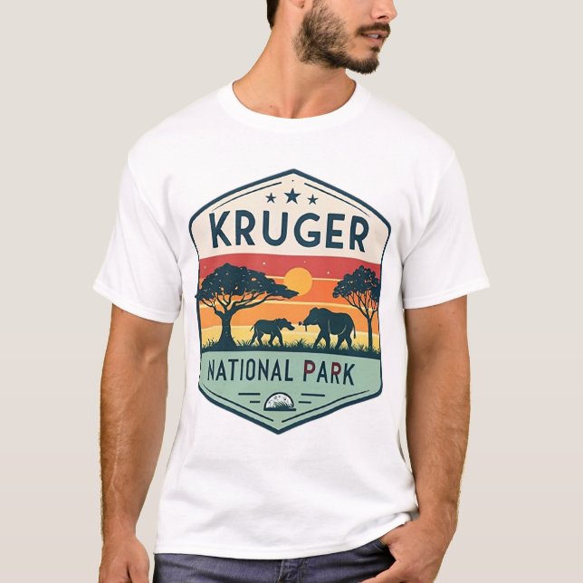 KRUGER NASIONALPARK T SHIRT (Framsida)