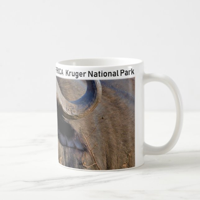 Kruger National Park Cape Buffalo Kaffemugg (Höger)