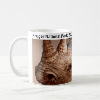 Kruger National Park Rhino Kaffemugg