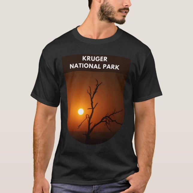 Kruger National Park - South Afrika - Safari T Shirt (Framsida)