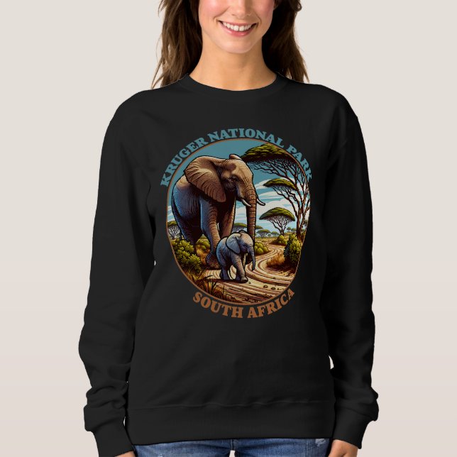 Kruger National Park South Afrika T Shirt (Framsida)
