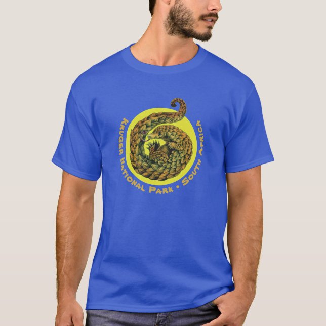 Kruger nationalpark Pangolin T Shirt (Framsida)