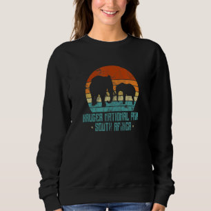 Kruger nationalpark South Afrika Elephants Vintag T Shirt