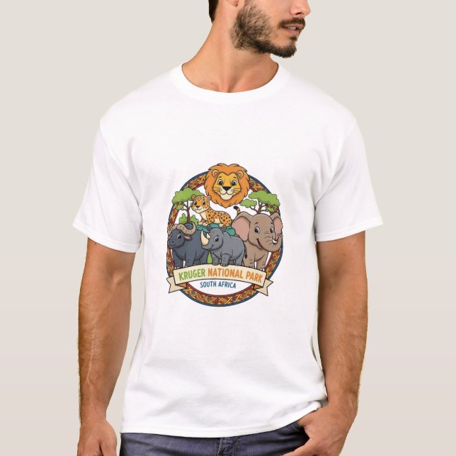 KRUGER NATIONALPARK T SHIRT (Framsida)