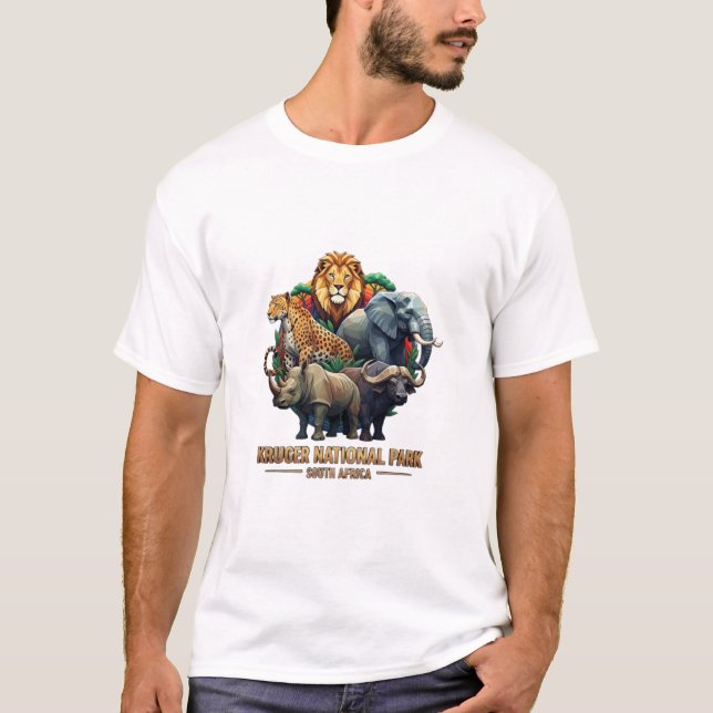 KRUGER NATIONALPARK T SHIRT (Framsida)