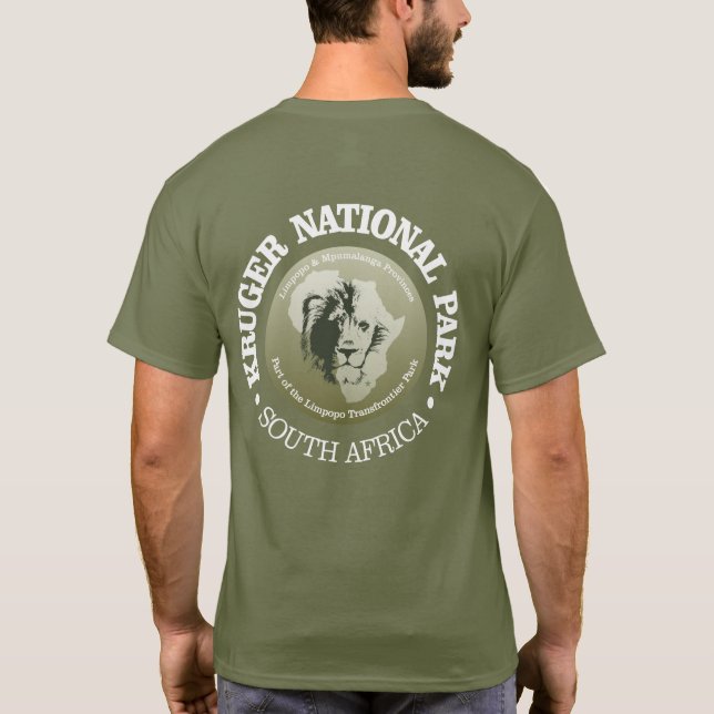 Kruger nationalpark t-shirt (Baksida)
