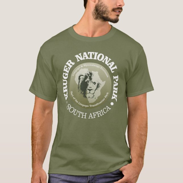 Kruger nationalpark tee (Framsida)