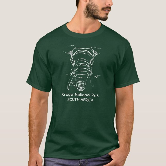 Kruger nationalpark tee shirt (Framsida)