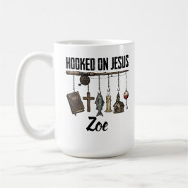 Kruk för den Jesusberoende Kaffemugg