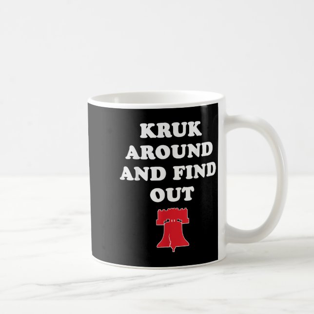Kruk runt och ta reda på kaffemugg (Höger)