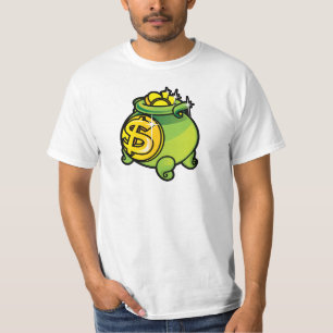 Kruka av guld t shirt