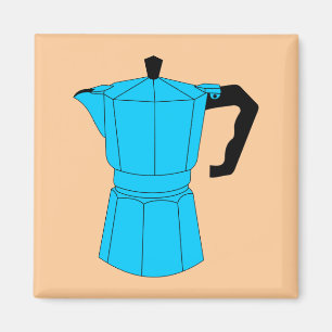 Kruka för Moka espressokaffe Magnet