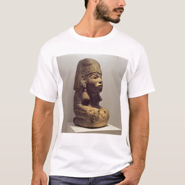 Kruka i form av en knäfalla figur, 800-1200 t-shirt (Framsida)