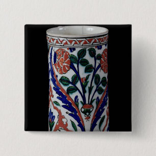 Kruka med en blom- dekoration, Iznik Knapp