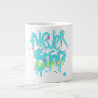kruka som skapas jumbo mugg