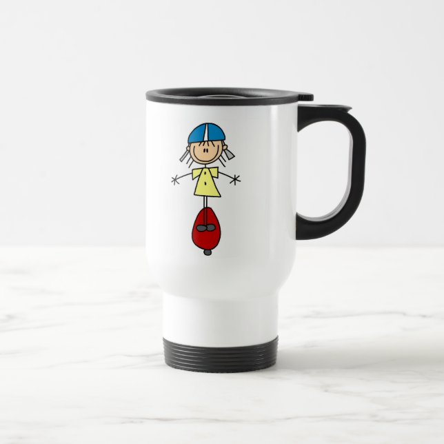 Krukaffisch Skateboardåkare Mugg (Höger)