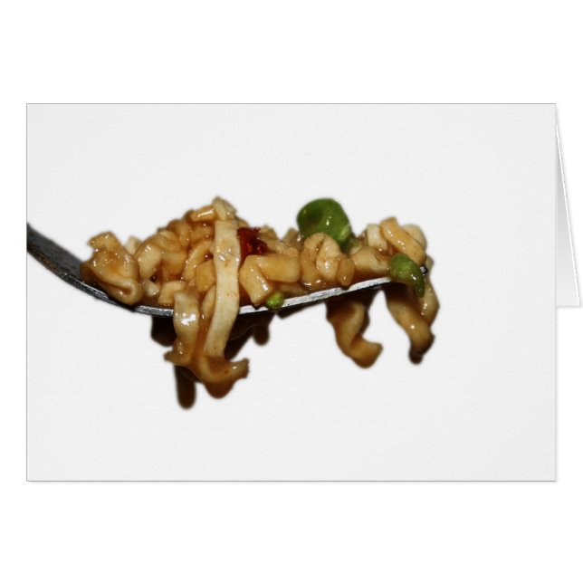 Krukanudel Hälsningskort (Framsidan Horizontal)