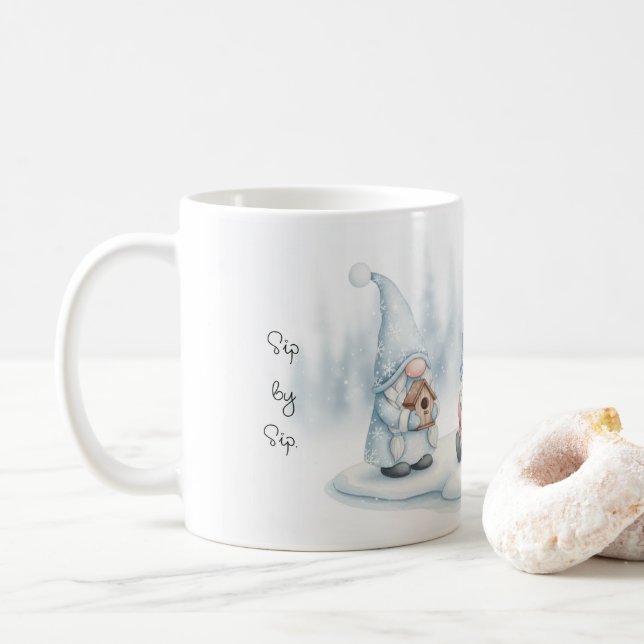 Kruken för hemmafrun, inte värdinnan kaffemugg (Med munk)