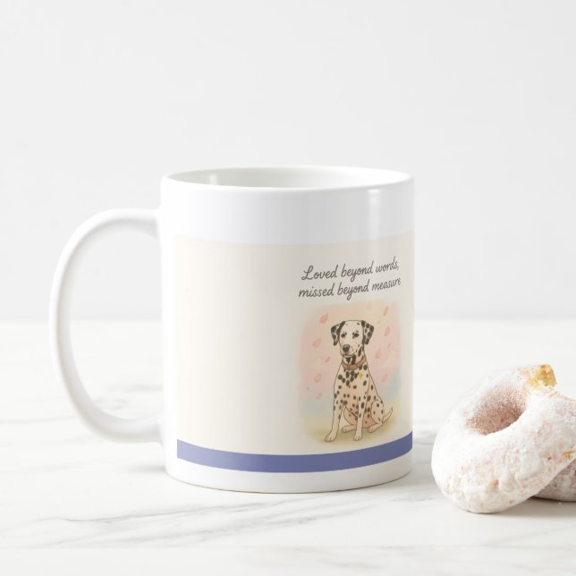 Kruken 'Loved Beyond Words' av Tina Tran Kaffemugg (Med munk)