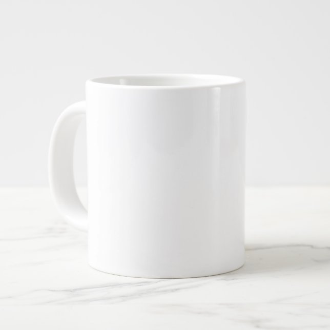 Kruken Tillbaka På Spåren Art Jumbo Mugg (Framsida vänster)