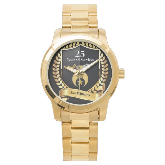 Krukers-tjänsteår Armbandsur (Framsida)