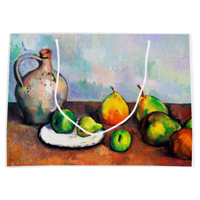 Krukka och frukter, Paul Cezanne (Framsidan)