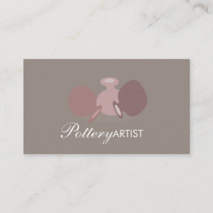 Krukmakare Vas Kärl Logotyp Visitkort