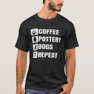 Krukmakeri Hundar Upprepa Keramik Krukmakeri Keram T Shirt